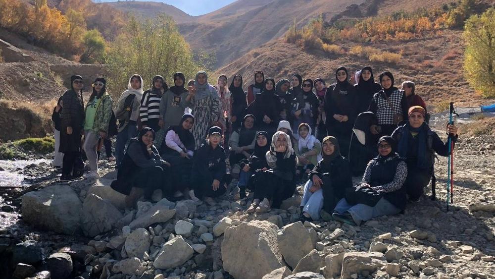 اردوی کوه‌گشت و طبیعت‌گردی شهرستانک دانشجویان دختر بین الملل دانشگاه برگزار شد